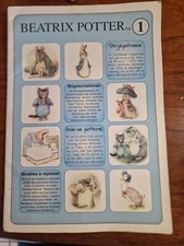 BEATRIX POTTER 1 Bügelmuster