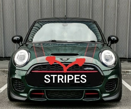 Motorhaubenstreifen für mini - für,