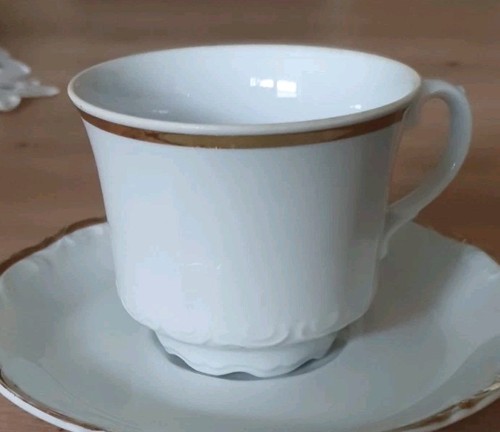 Mitterteich kaffeetasse weiß - mitterteich,