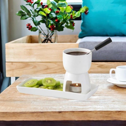 Schokoladenfondue topf set - schokoladenfondue,
