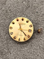 #1628 CITIZEN 6000-160255 CAL. 6001 UHRWERK AUTOMATIK MOVEMENT MECHANISM WORKING