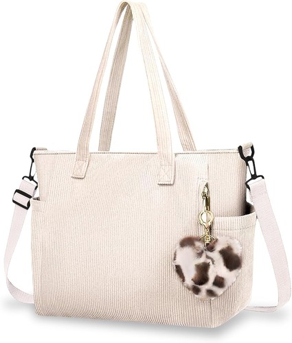 Damen kord groß handtasche - damen,