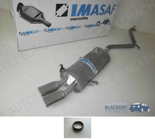 Imasaf auspuff endtopf für - imasaf,