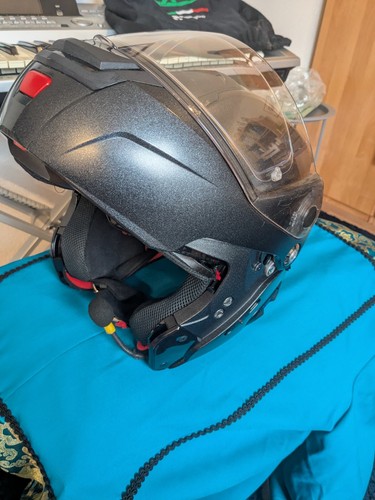 Motorradhelm klapphelm - klapphelm, xl