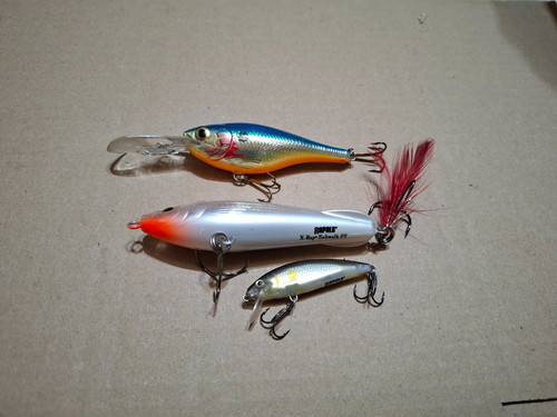 Wobbler set rapala - set, x