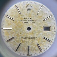 ORIGINAL ROLEX ZIFFERBLATT LINEN DATEJUST CAL: 3035 3135 16014 16220 PART 36MM