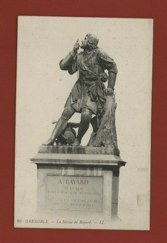 Grenoble bayard statue - grenoble,