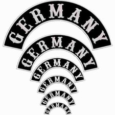 TOPROCKER rund GERMANY Patch