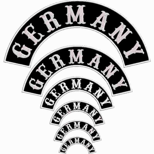 Toprocker rund germany patch - toprocker,