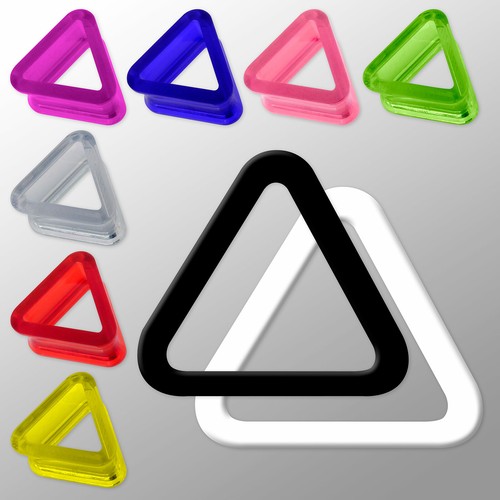 Acryl dreieck flesh - acryl,