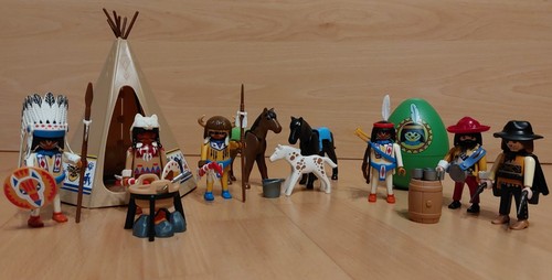 Playmobil indianer mit tipi - mit,