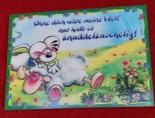 Diddl Postkarte Effektkarte 3DKarten 20b