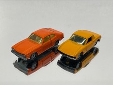 SIKU V310 V312 FORD CAPRI 1700 GT + PORSCHE 914-6 -ORANGE 1:60 3inch- GOOD - 141