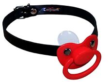 BDSM Knebel Mundknebel Adult Baby Pacifier Erwachsenen Schnuller XXL