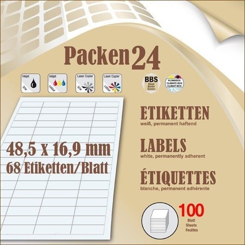 Schachtel 100 blatt - schachtel(n), á