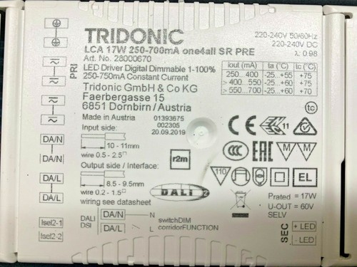 Tridonic dali lca - tridonic,
