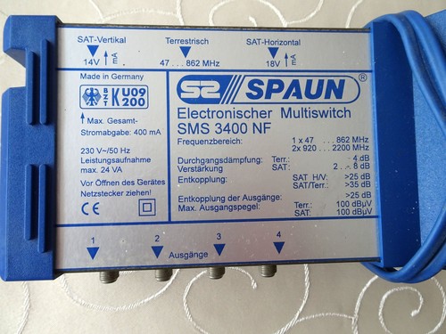 Spaun sms 3400 - sms,