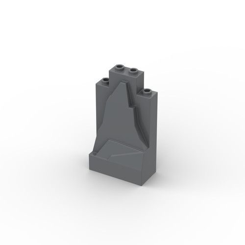 Lego felsen panele - 2x, 2x4x6