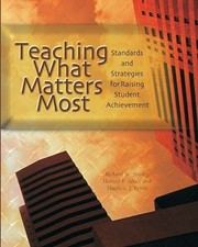 Teaching what matters most - what,