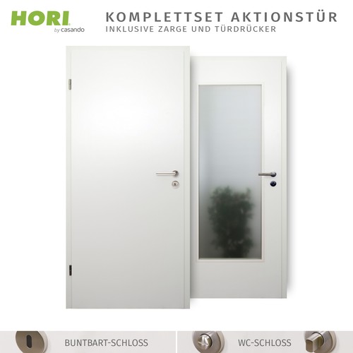 Hori zimmertür komplettset - hori,