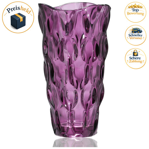 Blumenvase lila dickes - blumenvase, 24