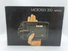 Agfa Microflex 200 sensor Super 8 Filmkamera mit Movaron 1:2/9-30mm in OVP Box
