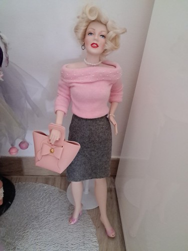 Porzellanpuppe marylin - porzellanpuppe,