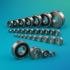 Kugellager 6000-6210 2RS  2Z Rillenkugellager 100Cr6Chromstahl Industriequalität