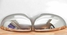 2 Edelstahl Spiegel Zierkappen