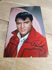 ELVIS PRESLEY - Repro-Autogramm - ca. 10x16 - (667)