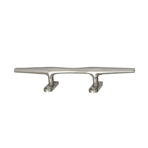 Belegklampe rund aus edelstahl - rund,