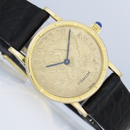 Corum coin watch five - corum,