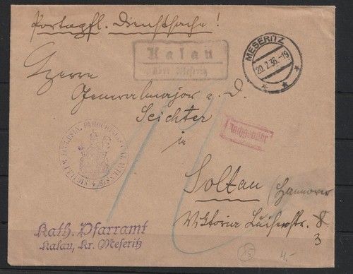 Landpost brief kalau über - landpost-brief,