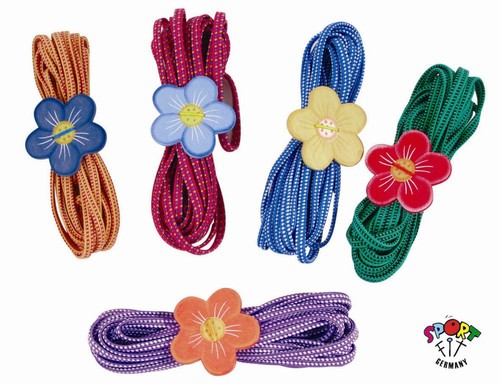 Blumen gummitwist 4er set - gummitwist,,
