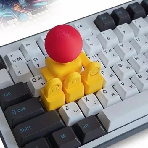 Gedruckt tastatur joystick - 3d,