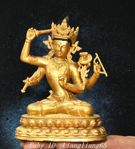 Tibet bronze vergoldet - bronze,
