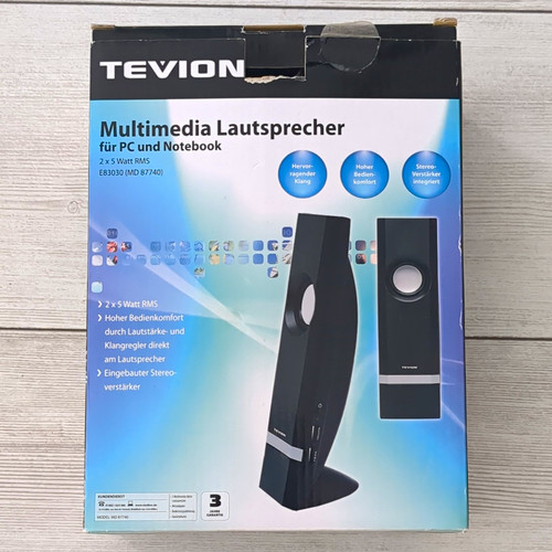 Tevion computer lautsprecher - tevion, computer-lautsprecher