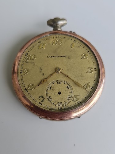 Antike langendorf taschenuhr - antike,