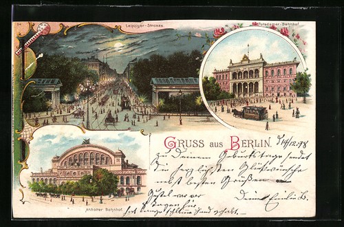 Lithographie berlin leipziger - lithographie,
