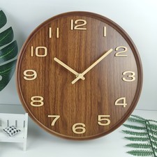 30 cm Wanduhr aus Holz,Design