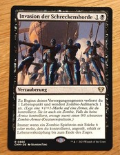 MTG Magic: Invasion der Schreckenshorde, Dreadhorde Invasion, DEUTSCH Zombie