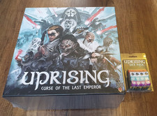 Uprising: Curse of the Last Emperor – deutsch Neu/OVP Gamefound + Extra Würfel