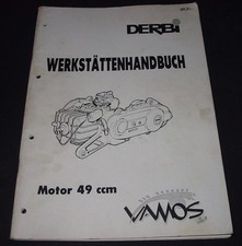 Werkstatthandbuch Vamos Motorroller Motor Roller Derbi Motor 49 ccm³ Stand 1993!