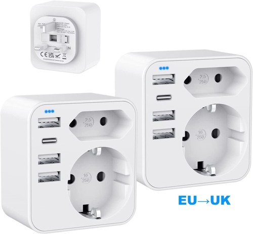 Reiseadapter england - uk,