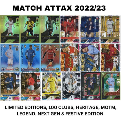Match attax 2023 limited - match, 22/23