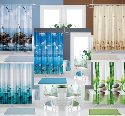 Textil duschvorhang 220 200 - duschvorhang, x