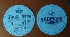 1 Bierdeckel Erdinger Brauhaus Bayern