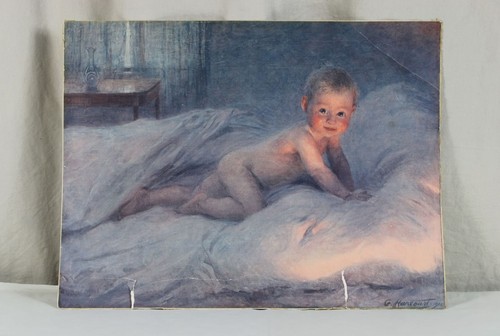 Altes kitsch bild - altes,