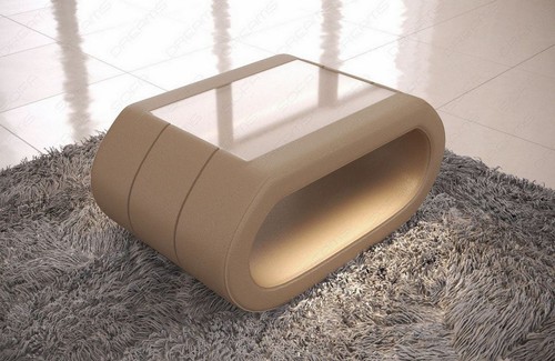 Leder sofa couchtisch - leder,