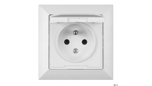 Unterputz steckdose mit ip44 - unterputz,